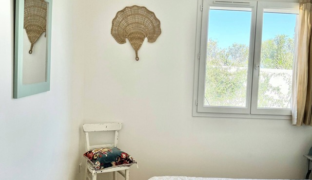 Apartment n°92 Belombra 10mn from St Florent with garden and shared pool