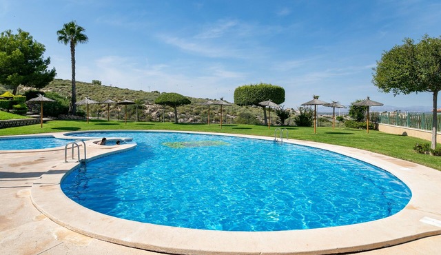 Apartment Near the Beach with Sea View, Terraces, A/C & Shared Pool