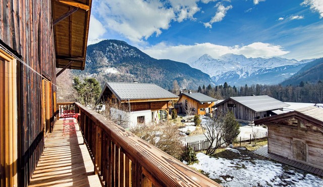 Apartment near the slopes in Servoz