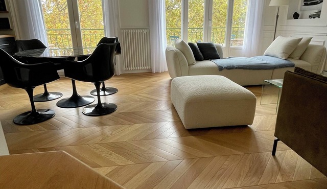 Apartment nestled in the trees