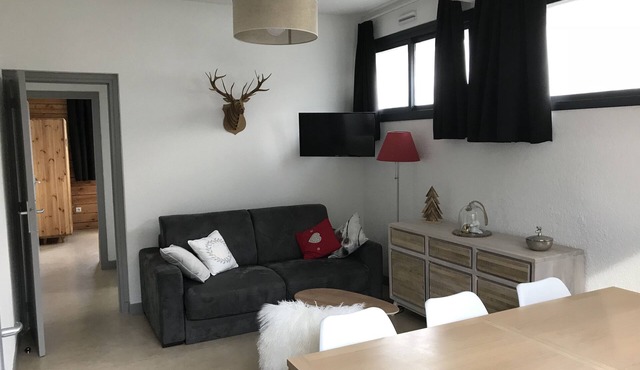 Apartment on 2 levels for 8 people, 3 bedrooms, 2 bathrooms