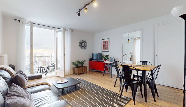 Apartment Plein-ciel in the Heart of Villeurbanne