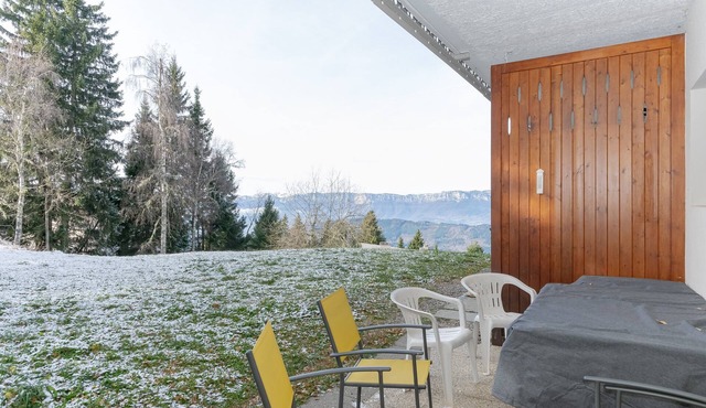 Apartment 'Plein Ciel' with Mountain View, Private Terrace and Shared Garden