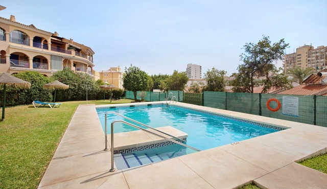 Apartment 'Prealsa Benalmádena' with Sea View, Shared Pool and Private Terrace