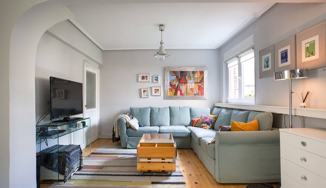 Apartment renovated in 2025 next to the sea and surrounded by gardens - Getxo, Bilbao