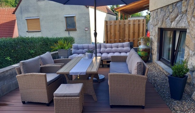 Apartment 'Reblaus' with Private Terrace and Wi-Fi in Markt Einersheim