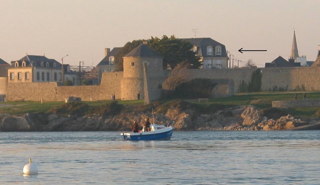 Apartment rental, sea view, Port-Louis (56), 3-star CLEVACANCES label