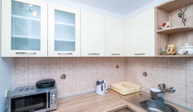 Apartment & Rooms Papa - Premium Double or Twin Room with Balcony and Partial Sea View (Soba 2)