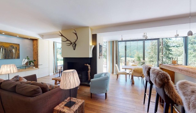 Apartment Roseg - High-Quality 3.5-Room Apt. with Terrace and Panoramic View