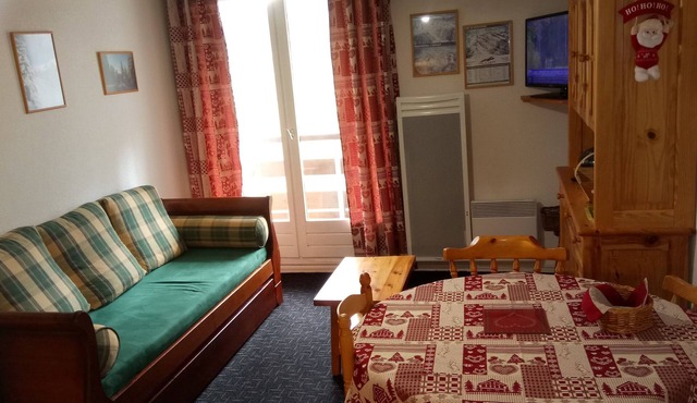 Apartment, ski slopes, 4th floor, 2 rooms, 30 m2