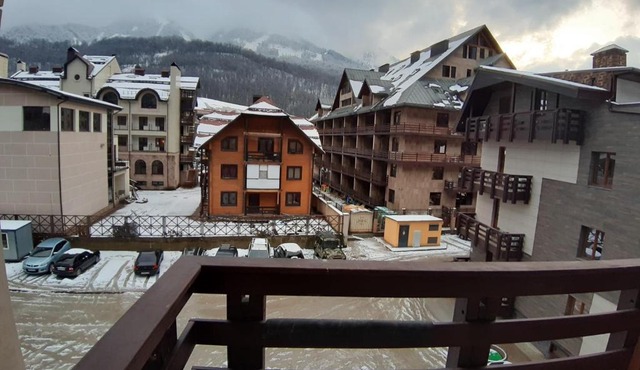 Apartment Sky and Mountains