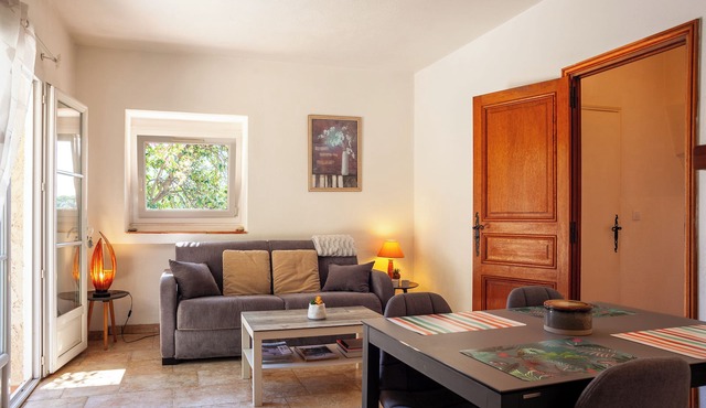 Apartment 'Somptueux Avec Jardin' with Sea View, Wi-Fi and Air Conditioning