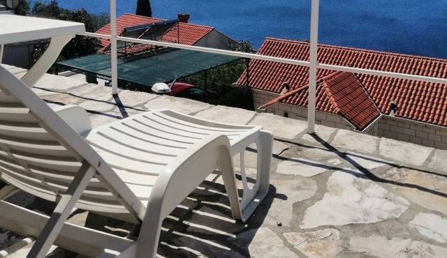 Apartment Stikovica with terrace and sea view