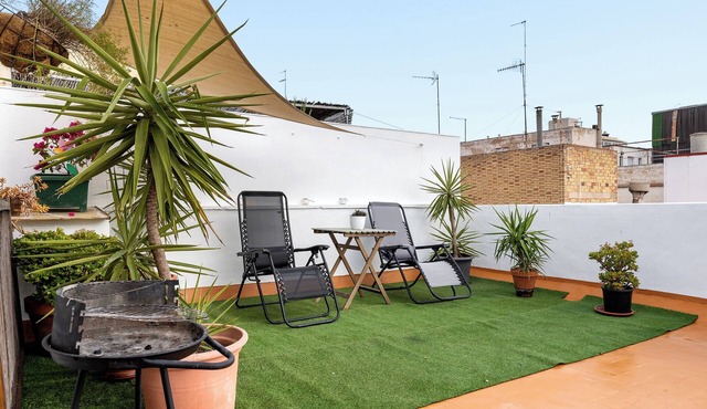 Apartment 'Super Terraza' with Private Terrace, Wi-Fi and Air Conditioning