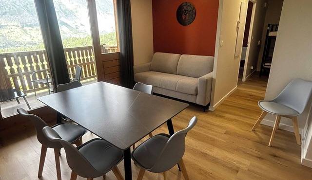 Apartment Superdévoluy Les Chaumettes with Beautiful View T2 sleeps 6