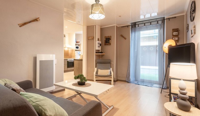 Apartment T2 "Les Pyrénées" – Close to Town Center and Thermal Baths