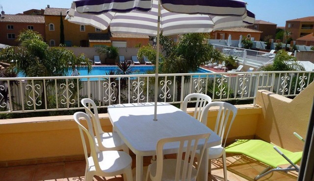 Apartment T3 * 250 m from the SEA with HEATED SWIMMING POOL and TENNIS (105)