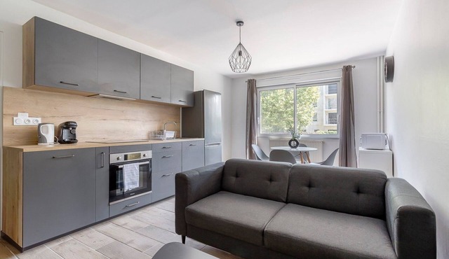 Apartment T2 quiet - 10min from Lyon - Parking