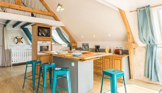 Apartment Tourneville-sur-Mer, 1 bedroom, 2 persons