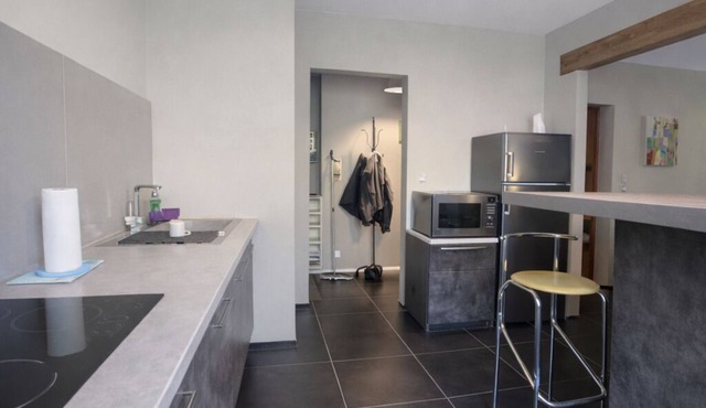 Apartment T2 53m3 in a private residence, with private parking lot