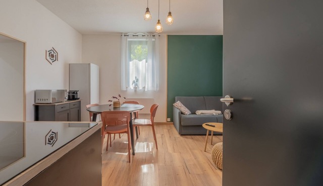 Apartment T2 equipped - Bernex, quiet and parking