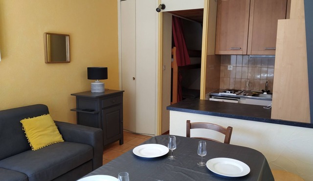 Apartment T2 in the heart of Saint Lary Village