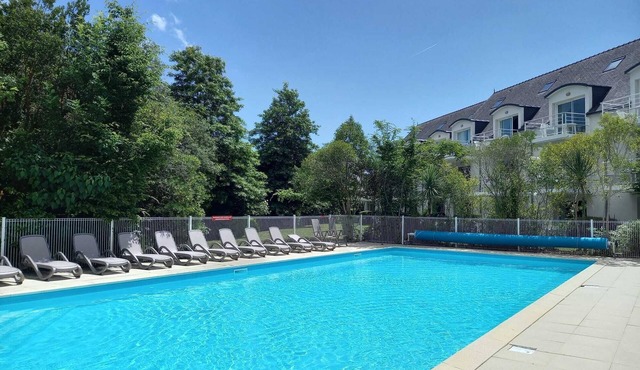 Apartment T3 Residence with swimming pool 150 m Beg-Meil Fouesnant beach