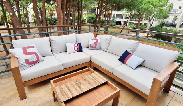 Apartment T4, air conditioned, wifi, 200m from the beach