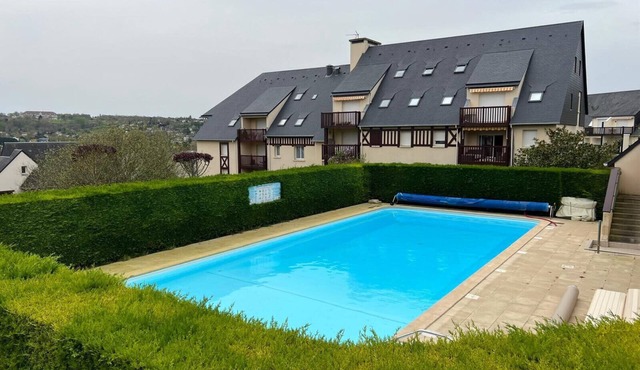 Apartment touquettois with swimming pool