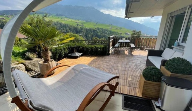 Apartment Traumhafte Ferienwohnung in Aeschlen ob Gunten - 4 persons, 1 bedrooms