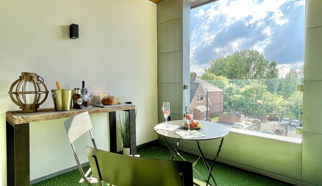 Apartment Twelve: Modern Living Steps from the Cen