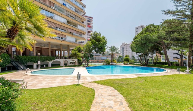 Apartment 'Vistas Al Mar' with Shared Pool, Wi-Fi and Air Conditioning