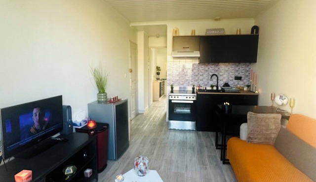 Apartment with large garden