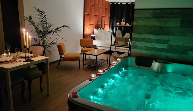 Apartment with jacuzzi close to the route des grands crus