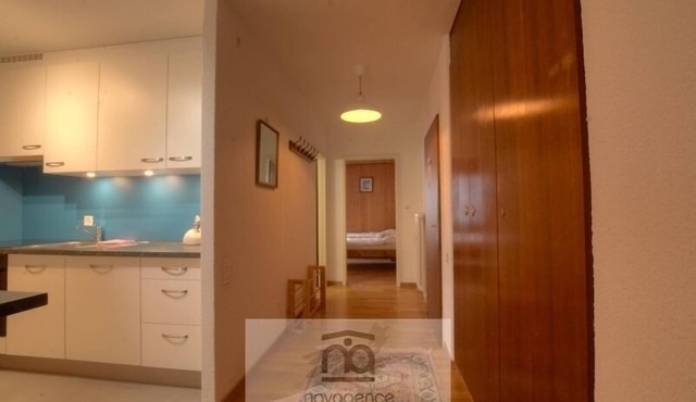 Apartment with 1 bedroom with 2 single beds, 1 bedroom with a double bed, 2 bathrooms with bath and