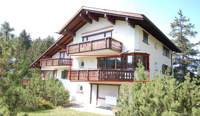 Apartment with ski-in/ski-out access and fireplace
