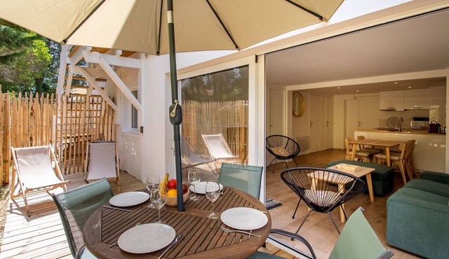 Apartment with terrace, 2 minutes walk from the beach