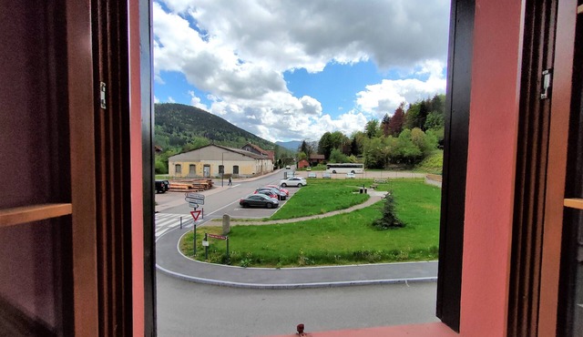 Apartment with mountain view in the center of Bussang