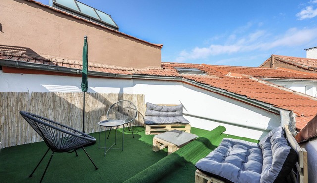 Apartment with terrace in Alcala