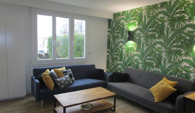 Apartment with terrace + garden, 3 bedrooms 200m from Foncillon beach!