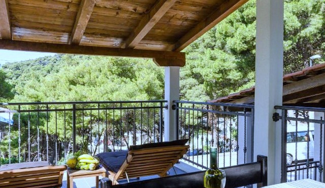 Apartments Ammos - Studio Apartment with Shared Terrace and Sea View