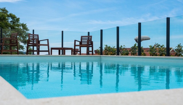 Apartments Bella Vista - Mlini - Comfort Two Bedroom Apartment with Balcony and Sea View with shared swimming pool