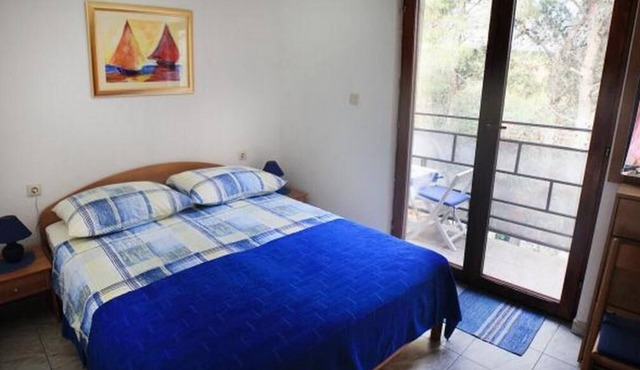Apartments Brac-Osibova - One-Bedroom Apartment with Terrace and Sea View (A1) - (ST)