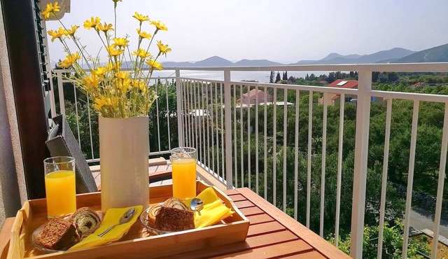 Apartments Kola - Two Bedroom Apartment with Balcony and Sea View (2)