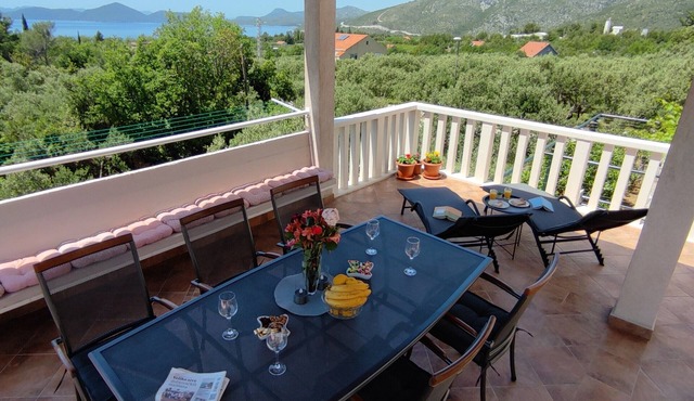 Apartments Kola - Two Bedroom Apartment with Terrace and Sea View (1)