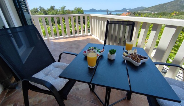 Apartments Kola - Two Bedroom Apartment with Terrace and Sea View (1)