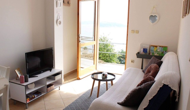Apartments Lovro - One Bedroom Apartment with Terrace and Sea View (2)