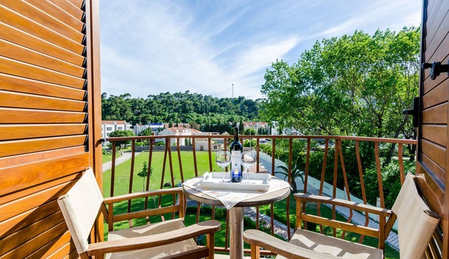Apartments Mali Paradiso - Comfort Studio Apartment with Balcony and Pool View