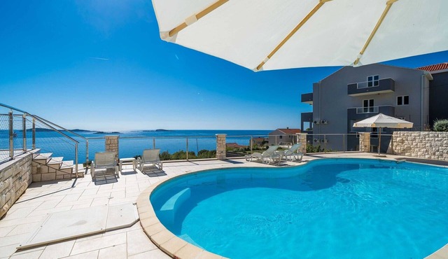 Apartments Marnic Blue Chill-Comfort One Bedroom Apartment with Balcony and Sea View(A4)