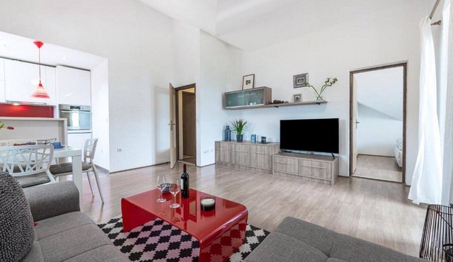 Apartments Meri & Karla - Two Bedroom Apartment with Balcony and Sea View